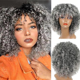 Short Curly Lace Wig - Anellace
